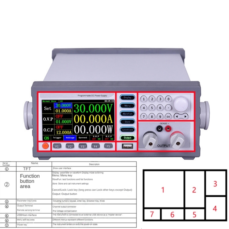 Laboratory adjustable 30V 60V  - Switching Dc Power Supply 300V 1A recension och pris